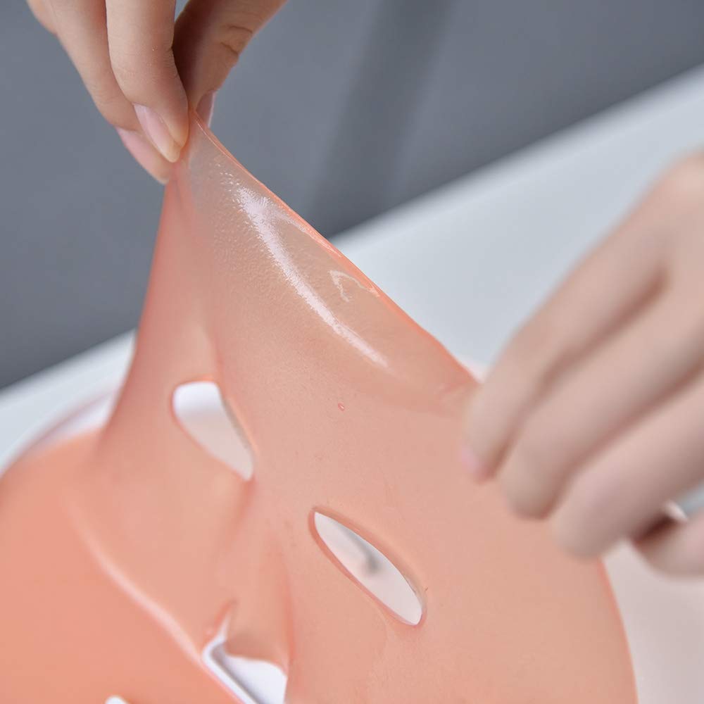 DIY Face Mask Maker Kit with 32 Collagen Tablets, Automatic Facial Mask Machine for Home Spa Skincare, Fresh Natural Hydration Masks for Deep Care Routine, Skincare Device, Beauty Device