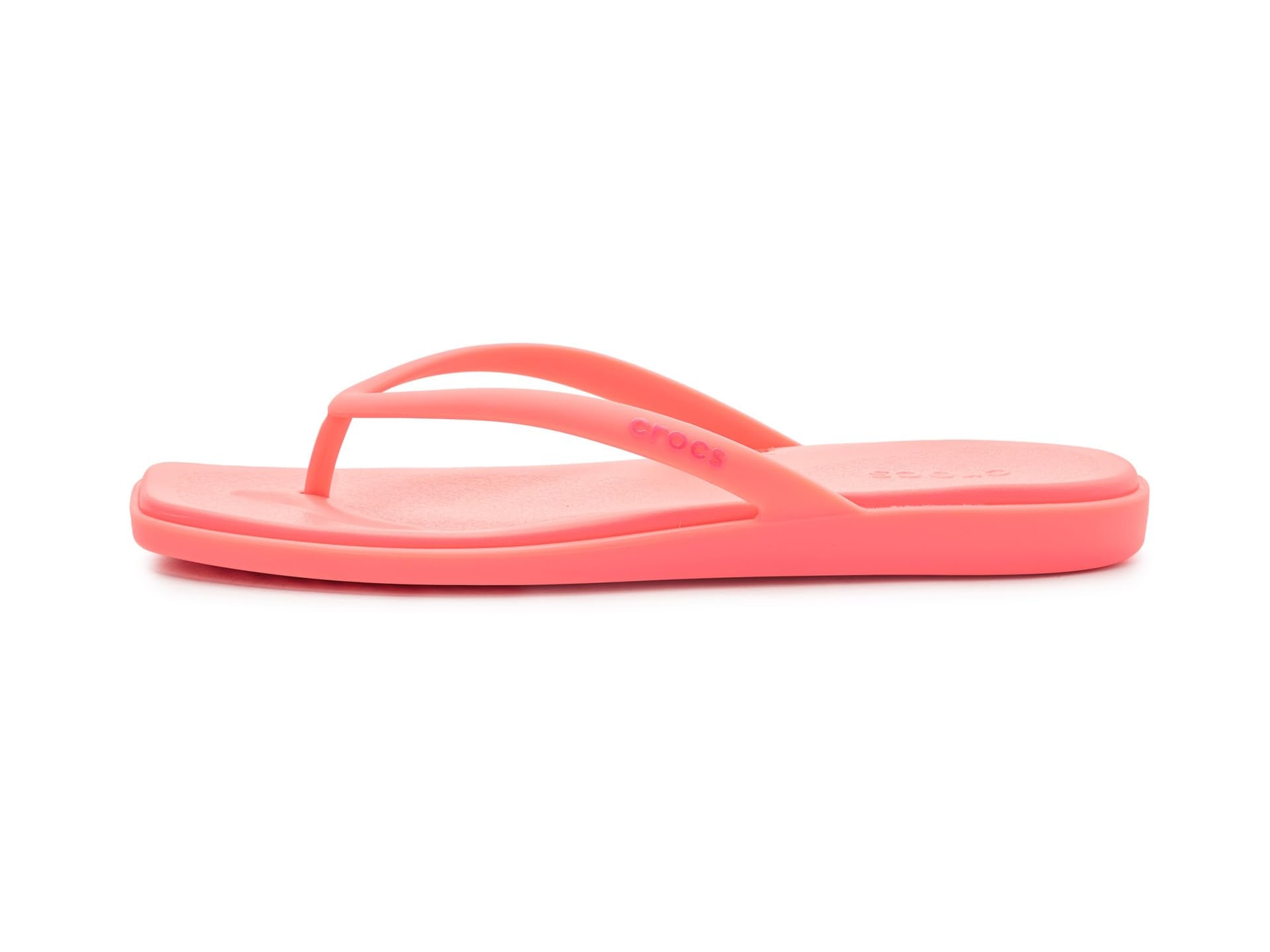 Crocs Womens Miami Flip, Guava, 11 Medium